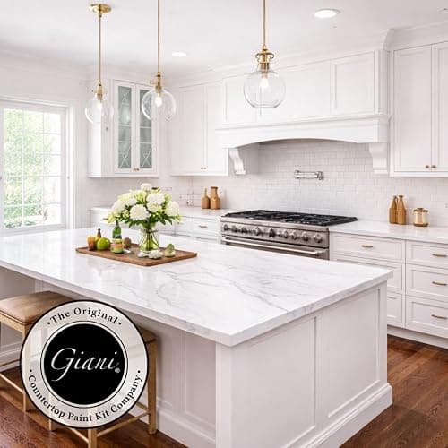 Giani Marble Easy Epoxy Countertop Paint Kit (Carrara White) thumbnail 6