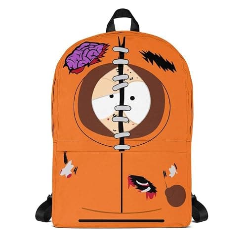 South Park Dead Kenny Premium Backpack - Orange - Image 1