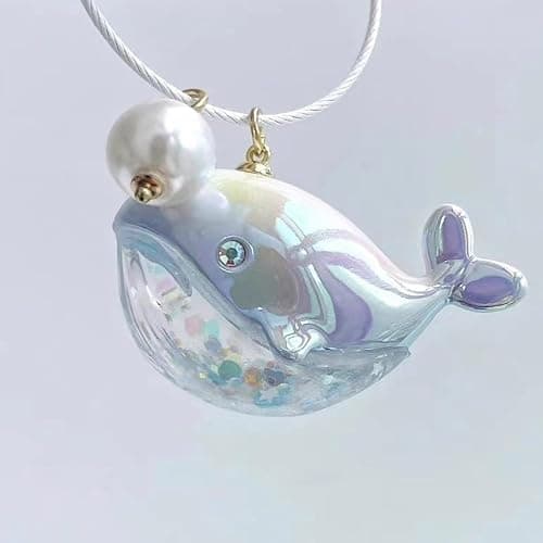 RDTGHY 2 pcs Adorable Dolphin Keychain Wifty Keychain Perfect Couples Gift Cute Fresh Style for Keys Backpacks Luggage Tag Zipper Pull Crafts Party Favors Daily Use Unique Design thumbnail 7