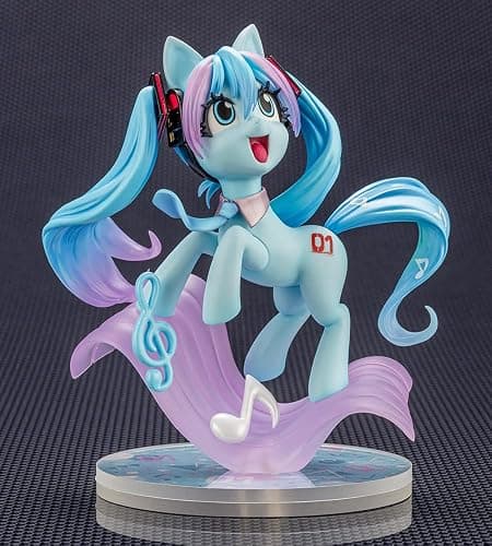 Kotobukiya Hatsune Miku feat. My Little Pony Bishoujo Statue, Multicolor thumbnail 6
