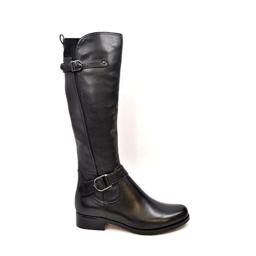 SoleMani Abigail Extra Slim Calf Women's Leather Boot 12"-13" Calf Size thumbnail 3