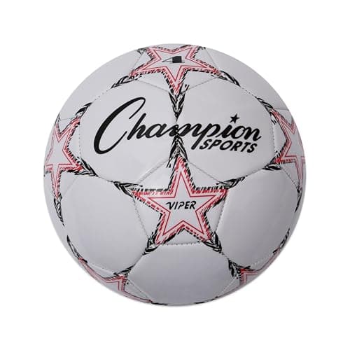 Champion Sports Viper Soccer Ball – TPU Soft-Touch Training Ball in Sizes 3,4,5 for Indoor/Outdoor Play - Image 1