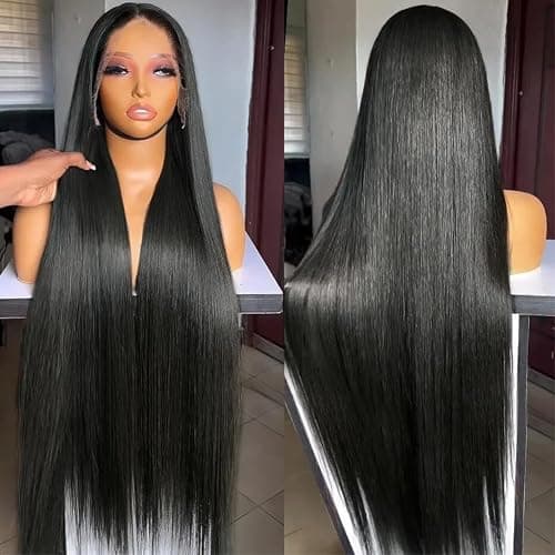 Tuneful 13x6 HD Lace Front Wigs Human Hair Pre Plucked 30 Inch 100% Human Hair lace Front Wigs for Black Women 13x6 Lace Frontal Wig with Baby Hair thumbnail 2