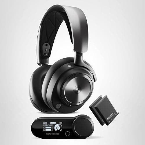 SteelSeries Arctis Nova Pro Wireless Multi-System Gaming Headset - Premium Hi-Fi Drivers - Active Noise Cancellation - Infinity Power System - ClearCast Gen 2 Mic - PS5, PS4, PC, Switch, Mobile thumbnail 9