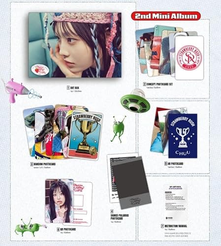 LOONA CHUU Strawberry Rush 2nd Mini Album STAYG ALBUM Ver, undefined thumbnail 2