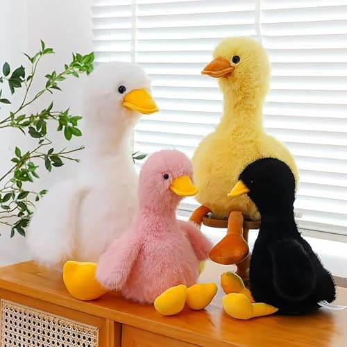 Gwxqybfe Duck Stuffed Animal, Stuffed Duck Plush Toys, Birthday for Kid Boys Girls (10inch-Yellow) thumbnail 3