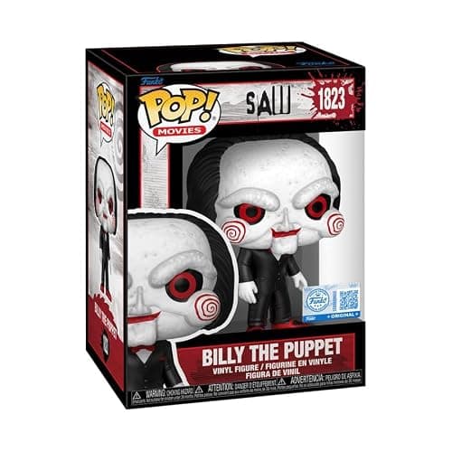 Funko Saw Billy The Puppet with Glitter Shoes Exclusive Pop Vinyl Figure Scare Fair 1823 thumbnail 3