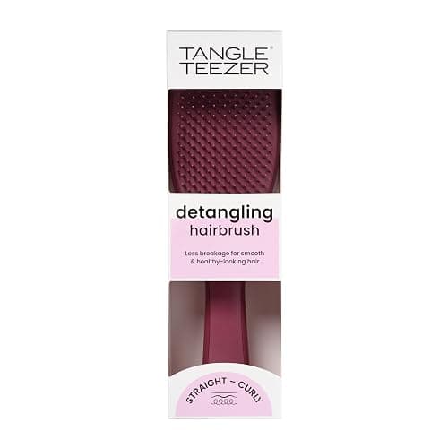 Tangle Teezer The Ultimate Detangler Hairbrush | For Wet & Dry Hair | Detangles All Hair Types | Reduces Breakage, Eliminates Knots | Two-Tiered Teeth & Comfortable Handle | Henna Red thumbnail 3