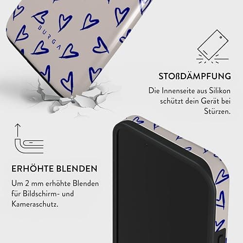 BURGA Handy Hülle für iPhone 15 – Hübsches, Trendiges, Ästhetisches Case für iPhone 15 – Hartschalenhülle – Handyhülle für Männer und Frauen thumbnail 4