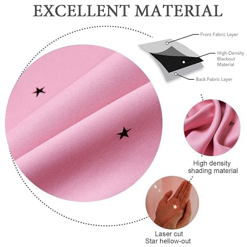 Pink curtains thumbnail 5