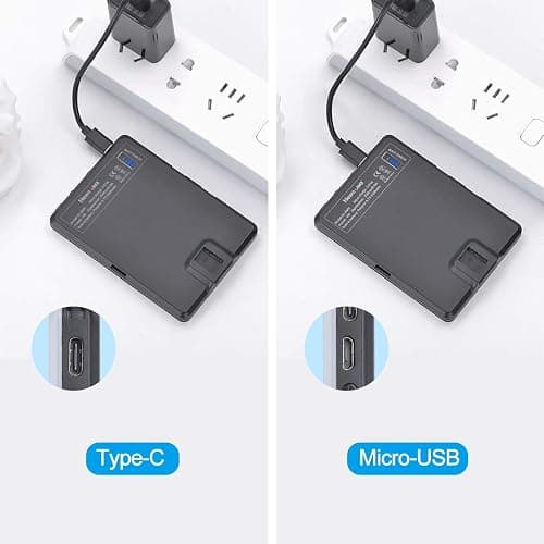 Newmowa 60 LED High Power Rechargeable Clip Fill Video Conference Light with Front & Back Clip, Adjusted 3 Light Modes for Phone, iPhone, Android, iPad, Laptop, for Makeup, TikTok, Selfie, Vlog thumbnail 6