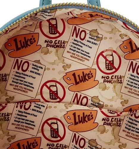 Loungefly Gilmore Girls Luke's Diner Domed Coffee Mug Double Strap Shoulder Bag thumbnail 8