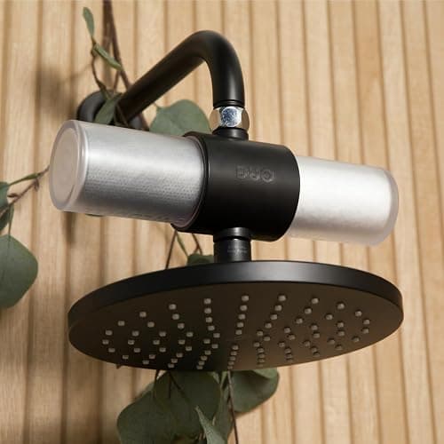 Weddell Duo Shower Filter - NSF Certified Shower Filter, High Pressure Activated Carbon Filter, Removes Chlorine, PFAS & Particulates, Clinically Tested For Healthier Skin & Hair (Black) thumbnail 9