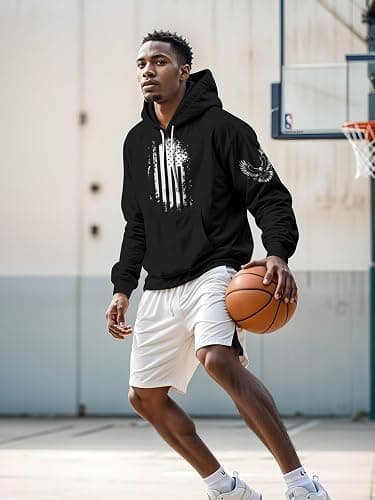 sanatty Unisex Hoodies 3D Print Galaxy Pullover Hooded Sweatshirt Hoodies with Big Pockets for Men, Teen Boy, Women thumbnail 4