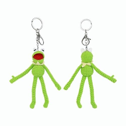 FYZ Brothers Hand Made Cute keychains for Women,Funny Birthday Christmas Gift Decorate of Car Key,Backpack Pendant - Image 1