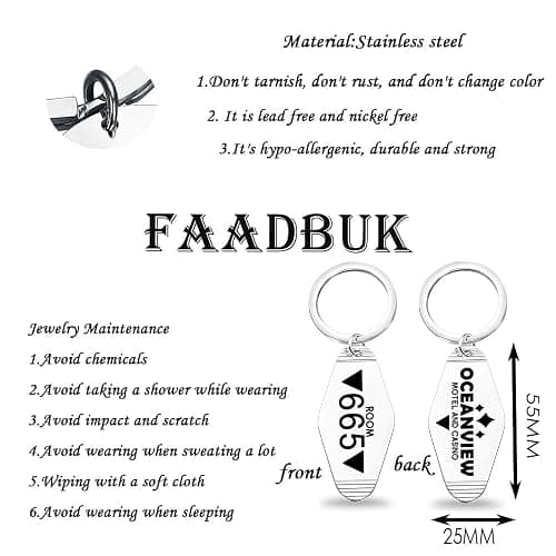 FAADBUK Video Game Gift Video Game Lover Gift Oceanview Keychain for Gamer thumbnail 2