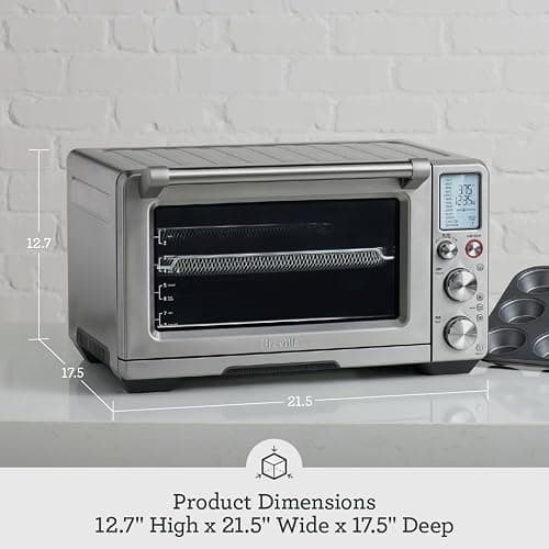 Breville BOV900BSS Smart Oven Air Fryer Pro and Convection Oven, Brushed Stainless Steel thumbnail 3