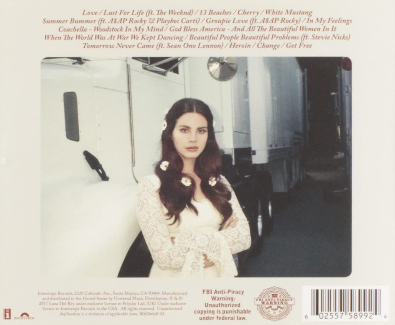 LUST FOR LIFE - LANA DEL REY thumbnail 2