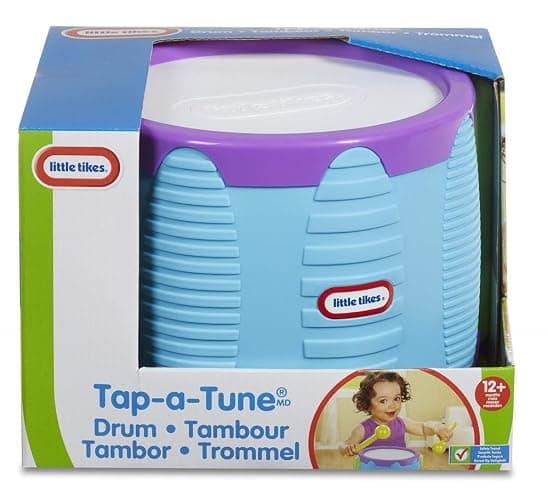 Little Tikes Tap-A-Tune Drum Baby Toy, Multi Color (643002), 9.25 L x 9.25 W x 6.30 H Inches thumbnail 4