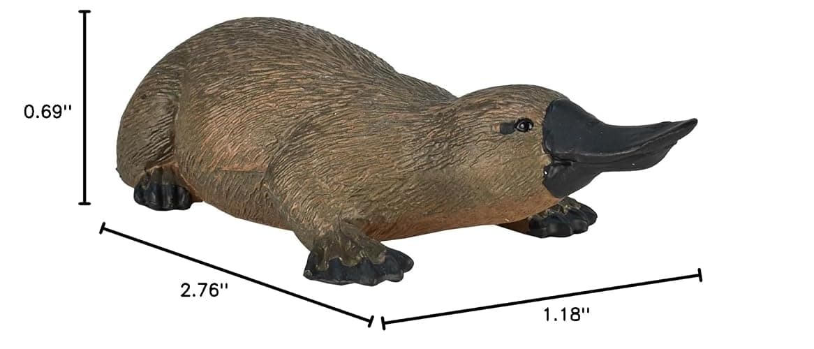MOJO Duck Billed Platapus Realistic International Wildlife Hand Painted Toy Figurine thumbnail 2