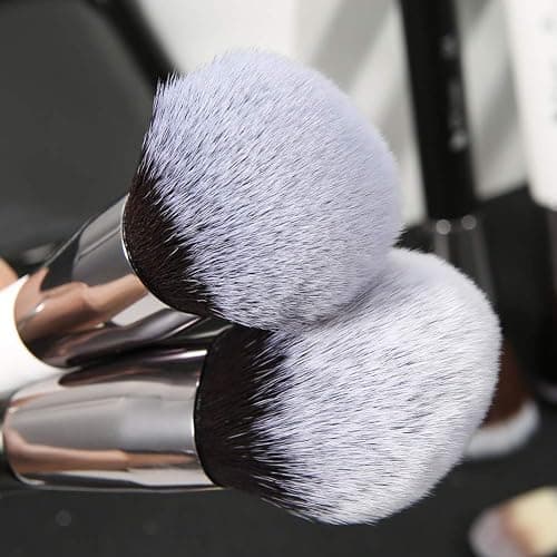 DUcare Professional Makeup Brushes Set 31Pcs Panda Series Makeup Brush Set Kabuki Foundation Blending Face Powder Blush Concealers Eye Shadows With Leather Case Organizer thumbnail 4