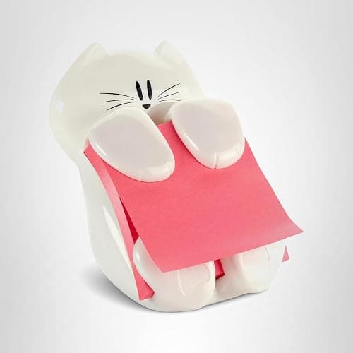 Post-it Pop-up Note Dispenser Cat Design 3x3 in 1 Dispenser/Pack (CAT-330 White) thumbnail 11