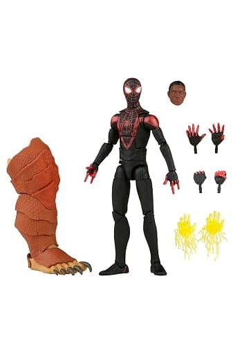 Spider-Man Marvel Legends Series Gamerverse Miles Morales 6-inch Collectible Action Figure Toy, 7 Accessories and 1 Build-A-Figure Part(s) - Image 1