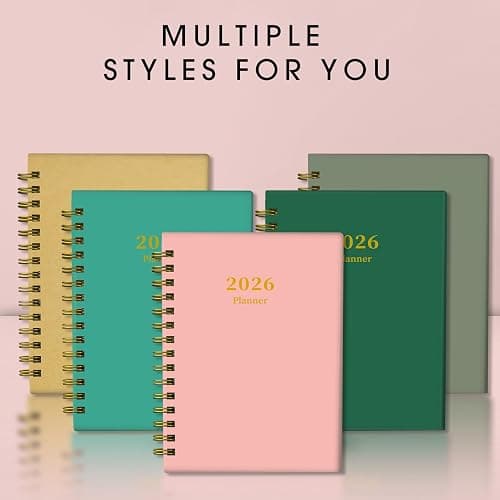 Ymumuda Academic Planner 2026, Daily Weekly and Monthly Calendar Planner (Jan. 2026-Dec. 2026),8.4"×6.3", Hardcover Notebook Teacher Supplies, Premium Thick Paper, Planners for School Work Office thumbnail 7