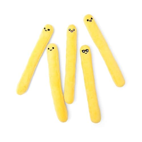 WHAT DO YOU MEME? Emotional Support Fries by Relatable, Cuddly Plush Toys and Stuffed Animals, Includes 5 Plushies with Basket, Funny Stocking Stuffer for Teens and Friends thumbnail 4