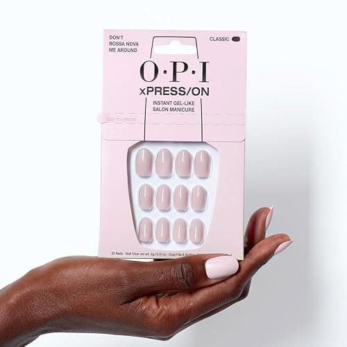 OPI xPRESS/ON Press on Nails | Short Round Classic, Long Almond & Coffin Shape Press-On Professional Nail Art Kit thumbnail 7
