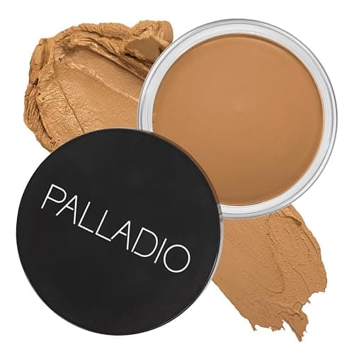 Palladio Cream Bronzer for Face & Skin, Creates a Sun Kissed Glow, Infused with Aloe & Cocoa Butter, Buildable Coverage, Vegan Formula, Cruelty Free, Suitable for All Skin Types, (Caramel Latte) - Image 1