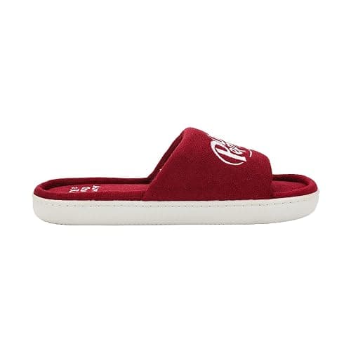 Bioworld Dr Pepper Always One Of A Kind Men's Red Slide Slippers -Small thumbnail 4