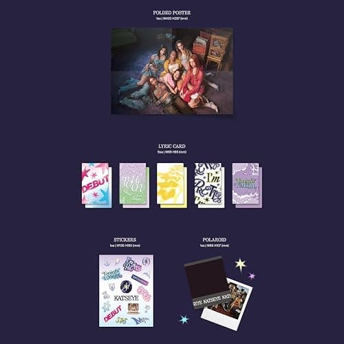 KATSEYE - EP SIS SOFT Ver. PINK Cover + Photocard + Photobook + Folded Poster thumbnail 4