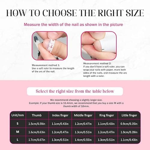 Duck Press on Nails Duck Handmade Press on Nails 3D Luxury Rhinestone Cherry and Pearl Acrylic Fake Nails Designs Flower Stick on Nails Full Cover Thickened False Nails for Women Nail Art DIY（M) thumbnail 6