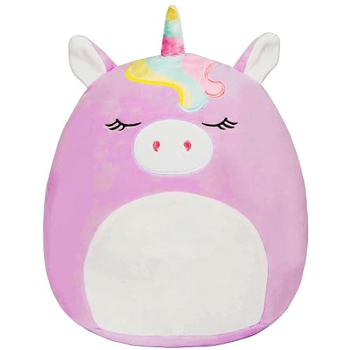 Squishmallows Original Large 16-Inch Sylvia The Purple Unicorn - Official Jazwares Pillow Plush - Collectible Soft Squishy Stuffed Animal Toy - Gift for Kids, Girls & Boys thumbnail 3