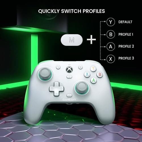 GameSir G7 SE Wired Controller for Xbox Series X|S, Xbox One & Windows 10/11, Plug and Play Gaming Gamepad with Hall Effect Joysticks/Hall Trigger, 3.5mm Audio Jack thumbnail 5