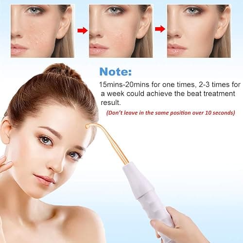 MYSWEETY High F Rrequncy Portable Handheld Facial Skin Care Wand Machine thumbnail 8