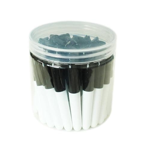 SKKSTATIONERY 36 Pcs Mini Dry Erase Markers, Whiteboard Markers, Marker Pens 3.5'', Black. thumbnail 3