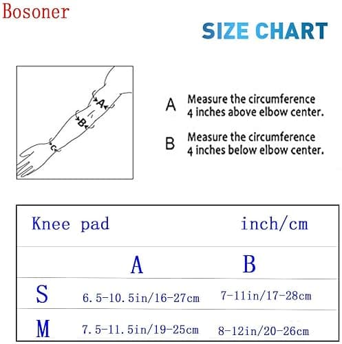 BOSONER Kids/Youth Knee Pads Elbow Pads Wrist Guards Set for 3-15 Years, Child Protective Gear Set for Roller Skates, Cycling, BMX Bike, Skateboard, Inline Skating, Scooter Riding Sports… thumbnail 7