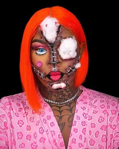 Wismee SFX Makeup Kit Professional Face Body Paint Halloween Special Effects Makeup Set with Scar Wax,10 Face Paint Brushes,Spatula Tool,2 Fake Scab Blood,Stipple Sponge Oil Based Face Painting Kit thumbnail 2