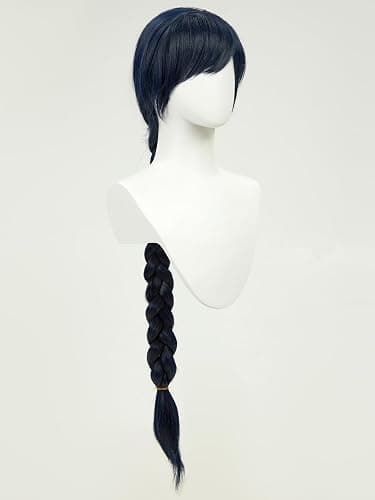 Micotaku Miraculous Ladybug Ladynoire Long Braid Cosplay Wig thumbnail 2