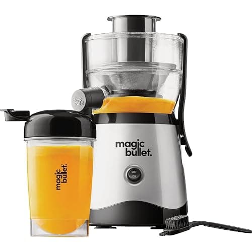 Magic Bullet Mini Juicer with Cup, Black and Silver thumbnail 3