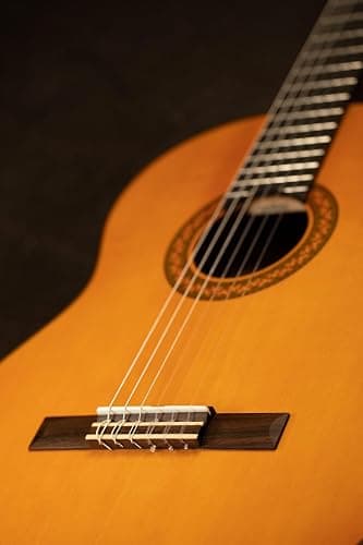 Yamaha C40II Classical Guitar, Full Size With Rosewood Fingerboard and Bridge, Natural thumbnail 9