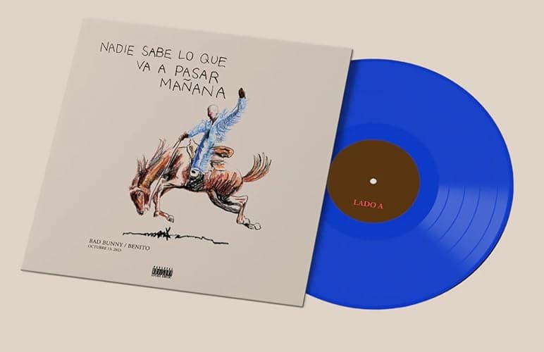 Nadie Sabe Lo Que Va A Pasar Mañana Metallic Blue Edition
