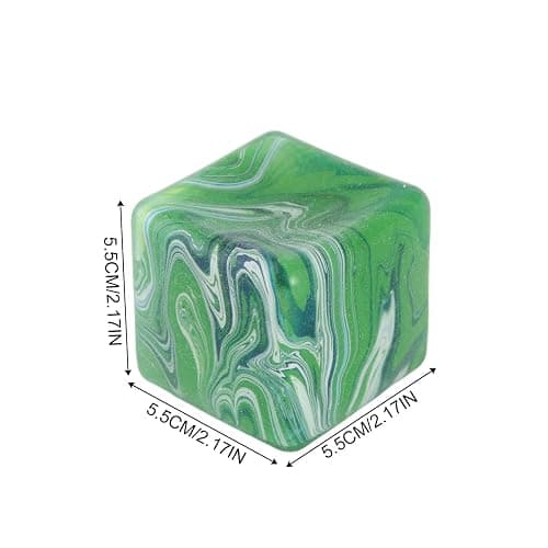 Sensory Toy with a Super Solid Squish Nice Square Shape Anxiety Sensory Squishy Fidget Toy Ice Cube Slow Rise thumbnail 3