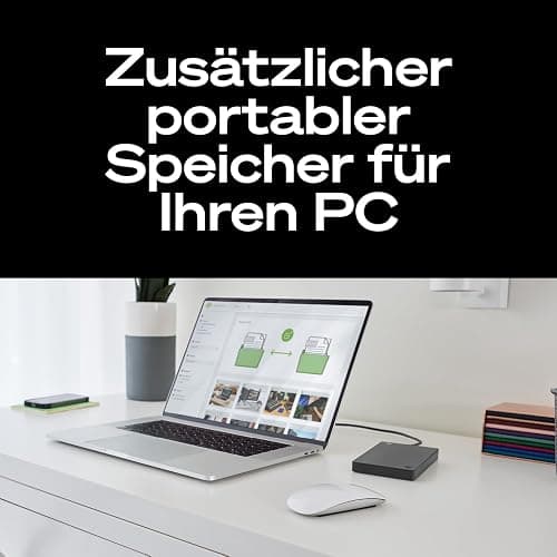 Seagate Portable Drive 4TB tragbare externe Festplatte, 2.5 Zoll, USB 3.0, inkl. Datenrettungsdienst (STGX4000400) thumbnail 4