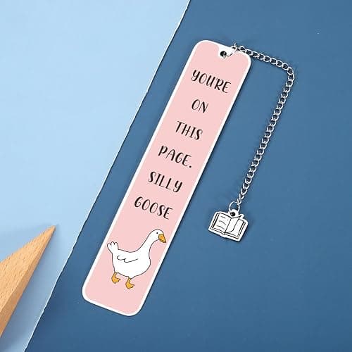Cute Pink Stuff Gifts for Women, Girl Gifts for Women, Presents for Book Lovers, Book Maker Gifts for Readers Book Lovers Women, Book Reading Accessories for Book Club, Bookish Bookmark thumbnail 7