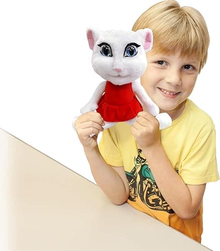 Relsy Talking Friends Talking Angela Animated Interactive Cuddly Plush Toy with Talkback 12 Inches / 30CM Tall thumbnail 2