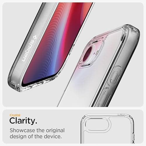 Spigen for iPhone 16e Case, Ultra Hybrid [No Magnet Ring][Anti-Yellowing] - Crystal Clear thumbnail 3