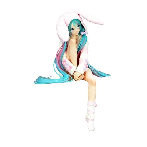 FURYU Corporation-Hatsune Miku Noodle Stopper Figure -Rabbit Ear Hood Pajama- thumbnail 2